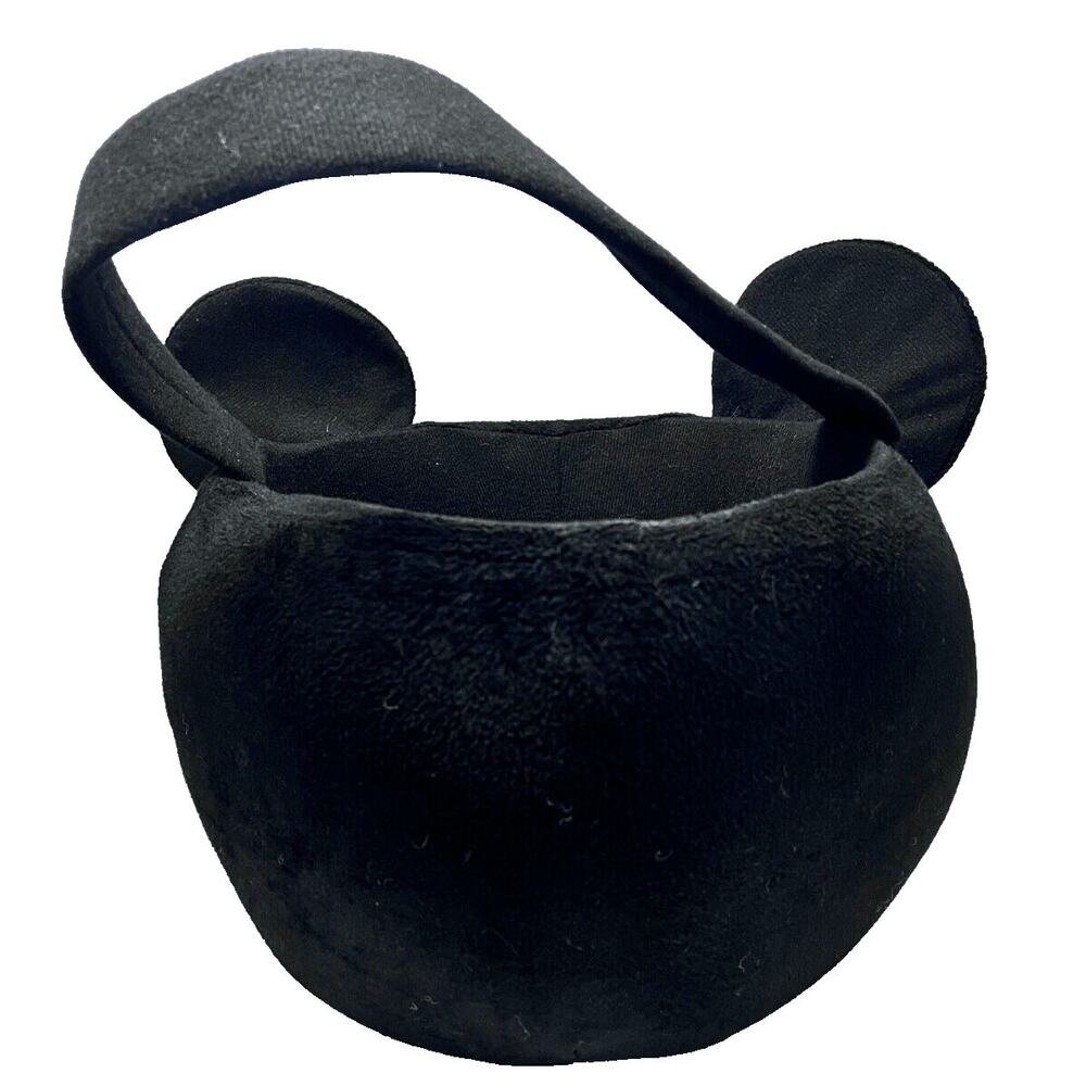 Disney Mickey Mouse Jumbo Plush Easter Halloween Basket 17" H x 14" W Black - Picture 3 of 7